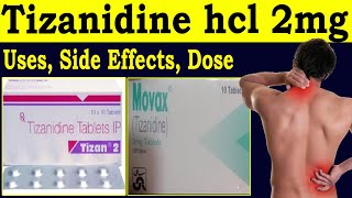 Tizanidine Hydrochloride 2mg tablets in Hindi  Tizanidine Hydrochloride 4 mg  Tizan 2 tablet uses [upl. by Anida]