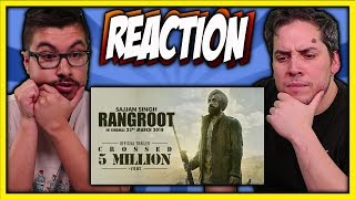 Sajjan Singh Rangroot Official Trailer Reaction Video Diljit Dosanjh  Sunanda Sharma  Discussion [upl. by Akkeber761]