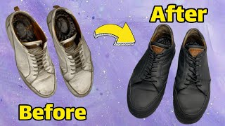 LOOK how to recycle useless leather shoes to new ones 😍 Diy Ideas [upl. by Roy]