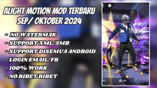 ALIGHT MOTION MOD TERBARU 2024  MOD VERSI 500 amp 450  NO LAG amp SUPPOR ALL PRESET TERBARU NO PW [upl. by Anthiathia]