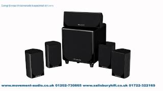 Wharfedale MovieStar DX1 HCP 51 Surround Speakers available from Movement Audio DX1 [upl. by Thorn]