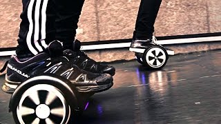 AWESOME HOVERBOARD STREET RACE [upl. by Nivad117]