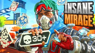 INSANE Mirage 31 KILLS and 6200 Damage Apex Legends Gameplay Season 20 [upl. by Kronick934]