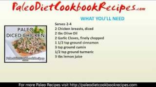 Paleo Diet Recipes  Healthy Diced Chicken [upl. by Roshan]