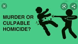 what is culpable homicide under IPC [upl. by Kelwin]