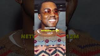 Kanye Wests Net Worth Over the Years kanyewest [upl. by Eddana]