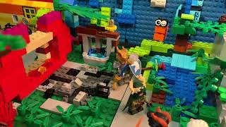 a fight in another world  STOP MOTION LEGO MOVIE [upl. by Lougheed693]