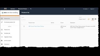 Demo do AWS Control Tower Account Factory Português [upl. by Sorkin]