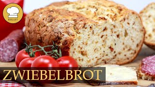 Schnelles ZWIEBELBROT mit goldbrauner Kruste und ohne Hefe [upl. by Saretta310]