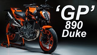 2022 KTM 890 Duke GP  New Model Overview amp Price Just Livery [upl. by Abbate]