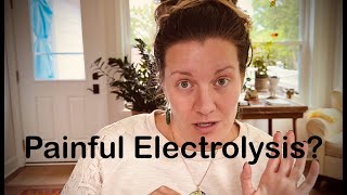 Does Electrolysis hurt How painful is permanent hair removal PCOS Hirsutism Facial Hair Removal [upl. by Atinrehs]