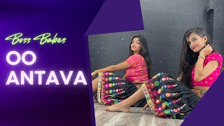 Oo Antava  Pushpa  Allu Arjun Samantha  Dance Choreography  Boss Babes Official [upl. by Ayatnahs]