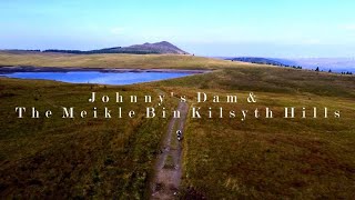 Beautiful Scotland Scenery  Johnnys Dam Meikle Bin Kilsyth Hills Campsie Hills 4k Drone Footage [upl. by Gnav]