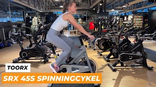 Toorx SRX 45S Spinningcykel  Fitnessshoppendk [upl. by Nnazus]