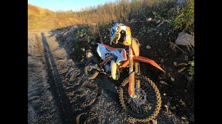 Testing my KTM 85 SX 2023 includes speed test [upl. by Hpseoj]