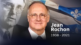 Mort de Jean Rochon  entrevue avec Lucien Bouchard [upl. by Aneehta]