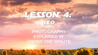 4 ISO explained in under one minute [upl. by Zischke]