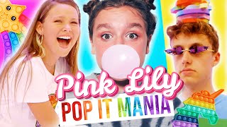 Pink Lily  Pop it Mania Pop it song Clip officiel [upl. by Lienet]