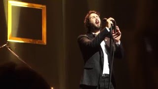 Josh Groban sings Le Temps Des Cathedrales  Melbourne 2016 [upl. by Raffin620]