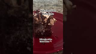 HOT CHOCOLATE POKE CAKE teaser  DAY 3  12 DAYS OF CHRISTMAS TREATS 2024 [upl. by Aihsitan]