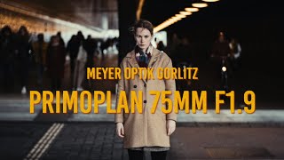 Meyer Optik Gorlitz Primoplan 75mm f19 II  A Cinematic Portrait Lens  Filmed on Lumix S5S1 [upl. by Ferullo]