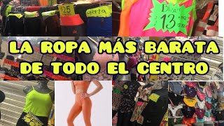 La Plaza con la ropa MÁS BARATA QUÉ CHICONCUAC Y TODO EL CENTRO 🤯 [upl. by Retsehc365]