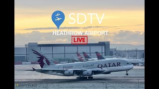 SDTV Saturdays  Heathrow Airport Live  2nd September 2023 [upl. by Bouzoun]