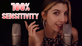 ASMR 100 SENSITIVITY MOUTH SOUNDS [upl. by Alimak]