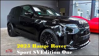 2025 Range Rover Sport SV Edition One  extraluxury SUV and High performance [upl. by Iman]