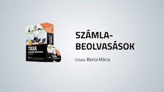 TAXA  Számlabeolvasások Berta Mária  NOVITAX Kft [upl. by Lavinia815]