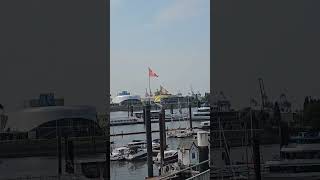 Busy day in Hamburg PortTravel Vlog fypシ゚viral shortvideo travel [upl. by Nillad817]