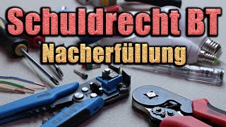 Nacherfüllung §§ 437 Nr 1 439 434 433 BGB  Schuldrecht BT 09 [upl. by Arivle]