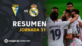 Highlights Cádiz CF vs Real Madrid 03 [upl. by Malissia]