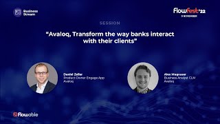 Avaloq  Transform the way banks interact with their clients  FlowFest22 [upl. by Nemlaz]