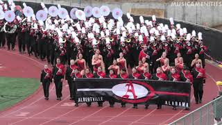 Albertville High School Aggie Band  2024 Bandfest Show 2  Passing Review [upl. by Anirret]