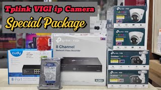 Tplink Full Colour 4MP ip camera package  CCTV Camera price in Bangladesh  Cctv camera review [upl. by Marchal4]