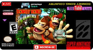 Donkey Kong Country SUPER NINTENDO Ao Vivo [upl. by Ennaej]