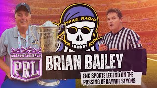 ICYMI Brian Bailey on the passing of college basketball referee amp Greenville legend Raymie Styons [upl. by Baun]