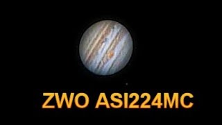 Jupiter Captured with ZWO ASI224MC Camera and SharpCap Tutorial [upl. by Rosabel12]