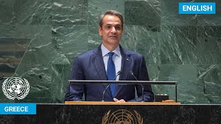 🇬🇷 Greece  Prime Minister Addresses United Nations General Debate 78th Session  UNGA [upl. by Jephum817]