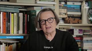 Agnieszka Holland Dlaczego wspieram Fundację Batorego [upl. by Hayilaa]