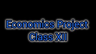 Economics Project Class XII  Government Budget and its component [upl. by Nicko]