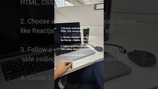 How to start your Frontend Development Journey coding frontend react [upl. by Glanti265]
