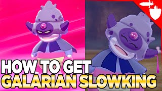 How to Get Galarian Slowking in The Crown Tundra  Pokemon Sword and Shield DLC [upl. by Norita713]