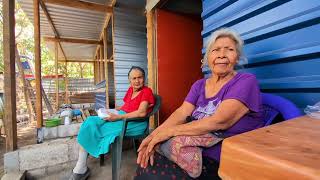 🔵Día 4 de la construcción de la casa de don Alex 🏠 Doña Esperanza tiene una nueva amiga [upl. by Ecnahoy]