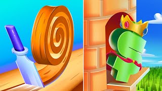 Spiral Roll VS Digit Shooter  Android iOS Gameplay 2 EP2 [upl. by Cadel]