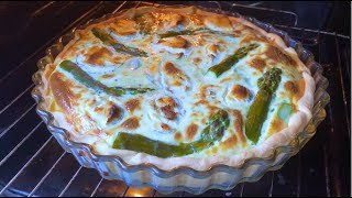 Tarte aux asperges vertes [upl. by Azrim458]