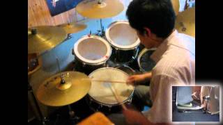 Abel Zabala  Te pertenezco  Cover batería Drum cover [upl. by Seigler]