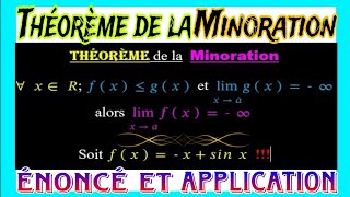 💎 THEOREME de la MINORATION 👌 [upl. by Gierk]