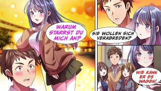 Das schönste Mädchen der Schule ist bei Jungs sehr beliebt aber sie hat bald einen Freund… [upl. by Llerred]